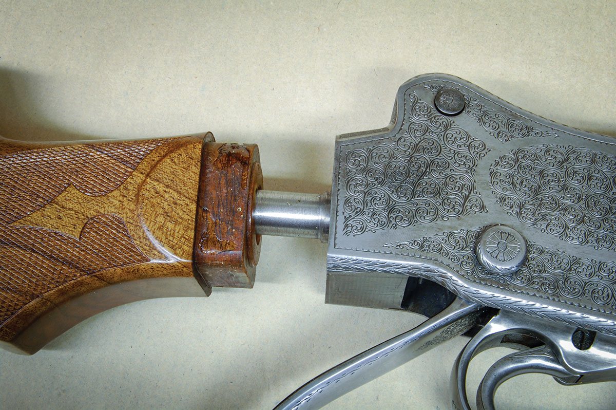 A half-inch tenon on the buttstock and a huge stock bolt means the stock will never break!